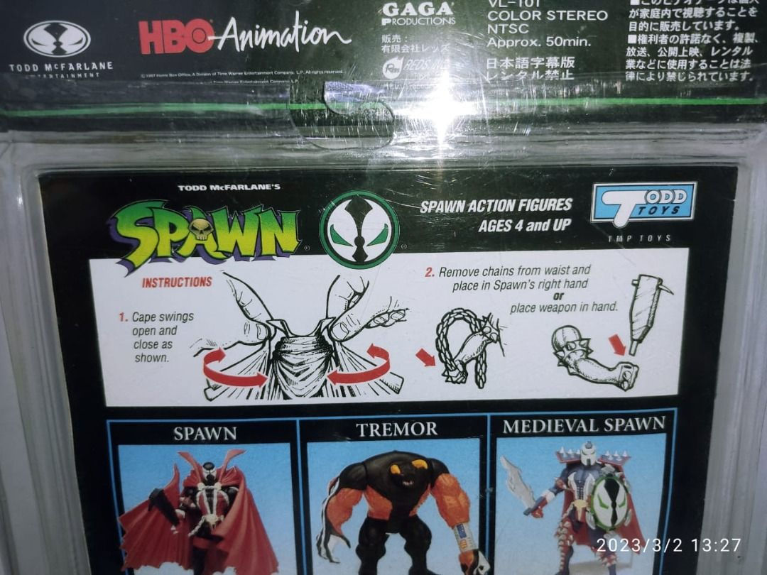 Wallpaper #-WfK-JIBSpphPi3-lIqo152 1995 Spawn Wormhead Vhs Tape Spawn the Animated Series Volume 1