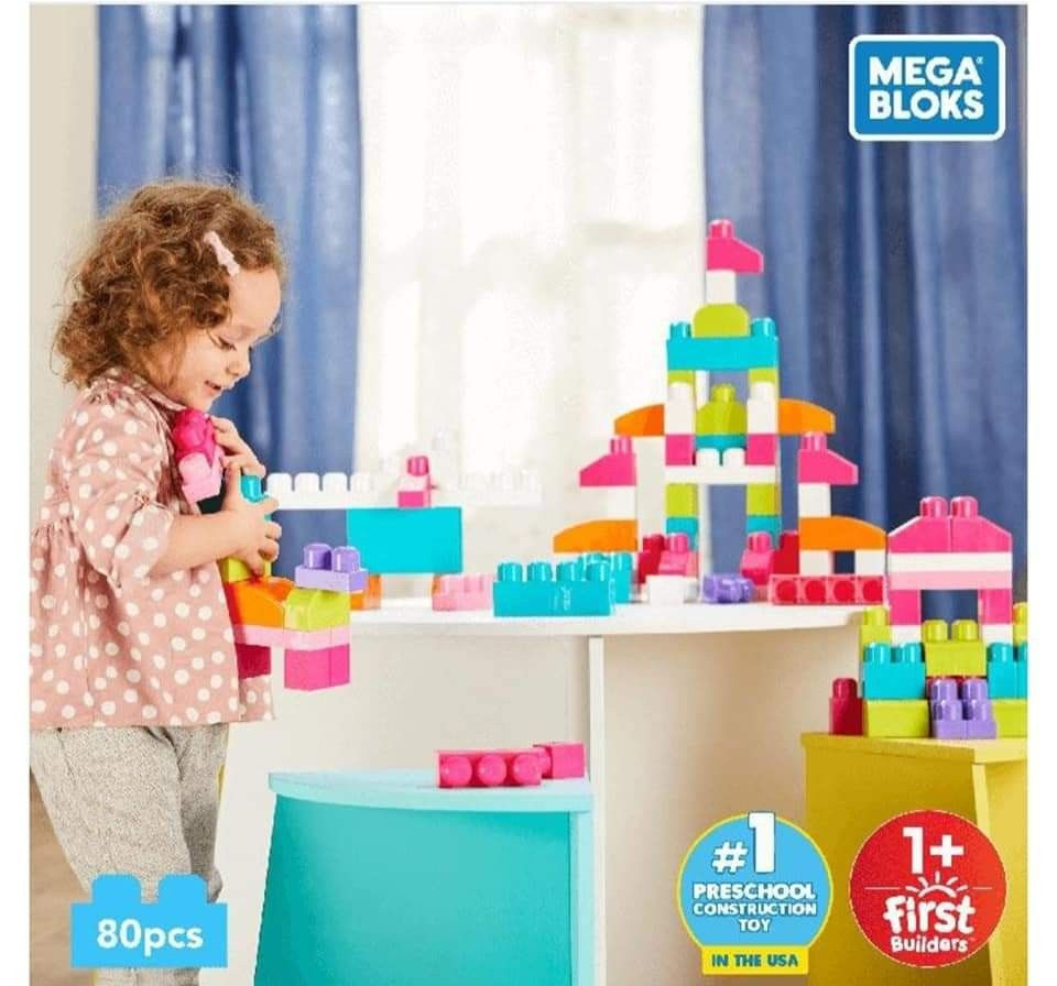 Wallpaper #634d6 Mega Bloks First Builders Big Building Bag with Big Building Blocks