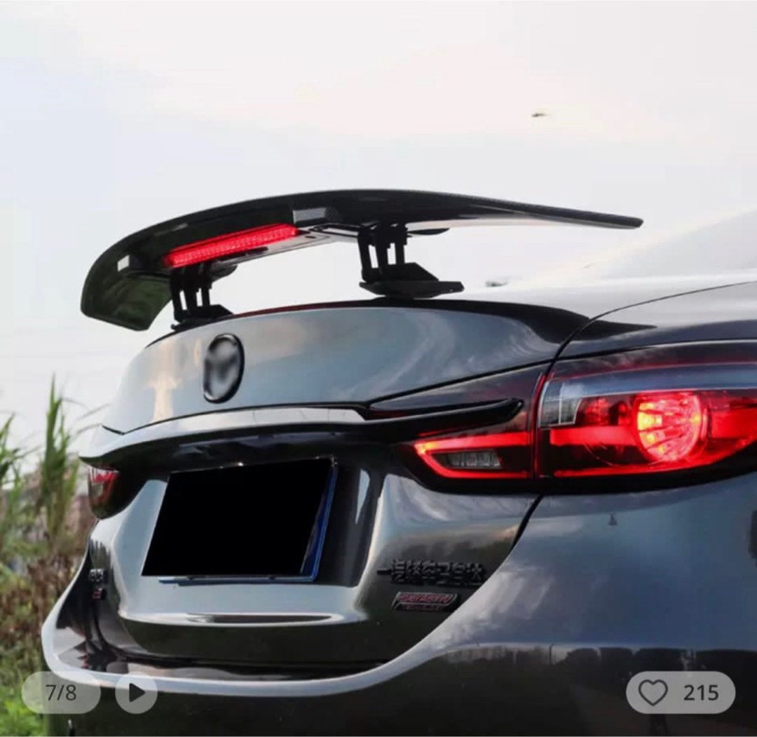 Wallpaper #vmcD6ZIBSpphPi3-jT_x146 Car Universal Electric Carbon Fibre Rear Spoiler Wing Truck Tail for