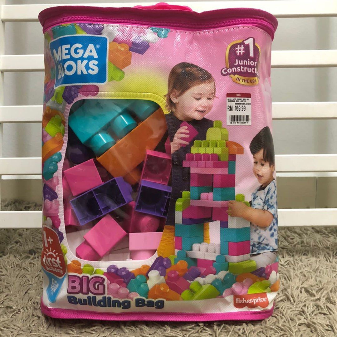 Wallpaper #634d6 Mega Bloks First Builders Big Building Bag with Big Building Blocks