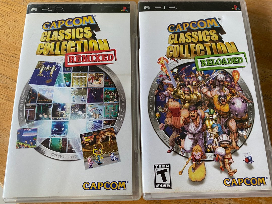Wallpaper #v7hw2pIBJvJKYCmEjfFq387 Psp Capcom Classics Collection Remixed and Reloaded Video Gaming