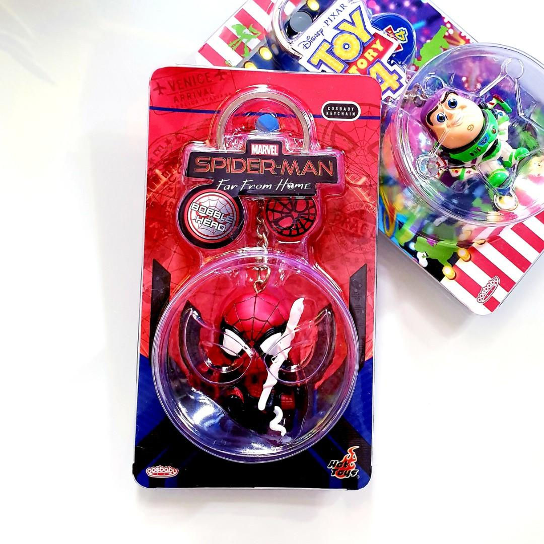 Wallpaper #bttkMpMB3oUMxGFS_z3596 Misb Hot Toys Cosbaby Spider Man Web Swinging Version Keychain