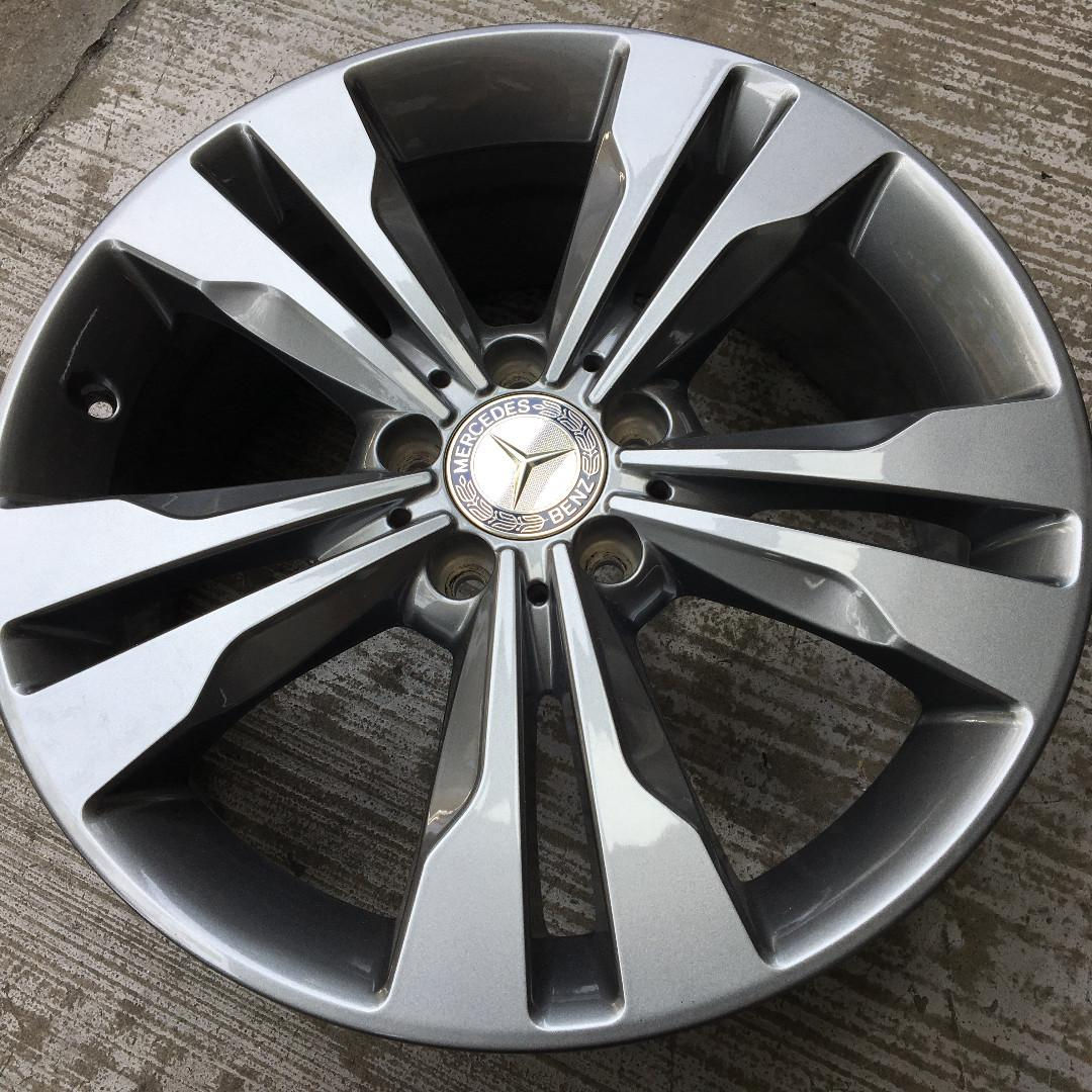 Wallpaper #1Wdr6JIBSpphPi3-wDyu104 Pre Owned Original 18 Mercedes Sports Rim Fits A180 A200 C180 Cla C200
