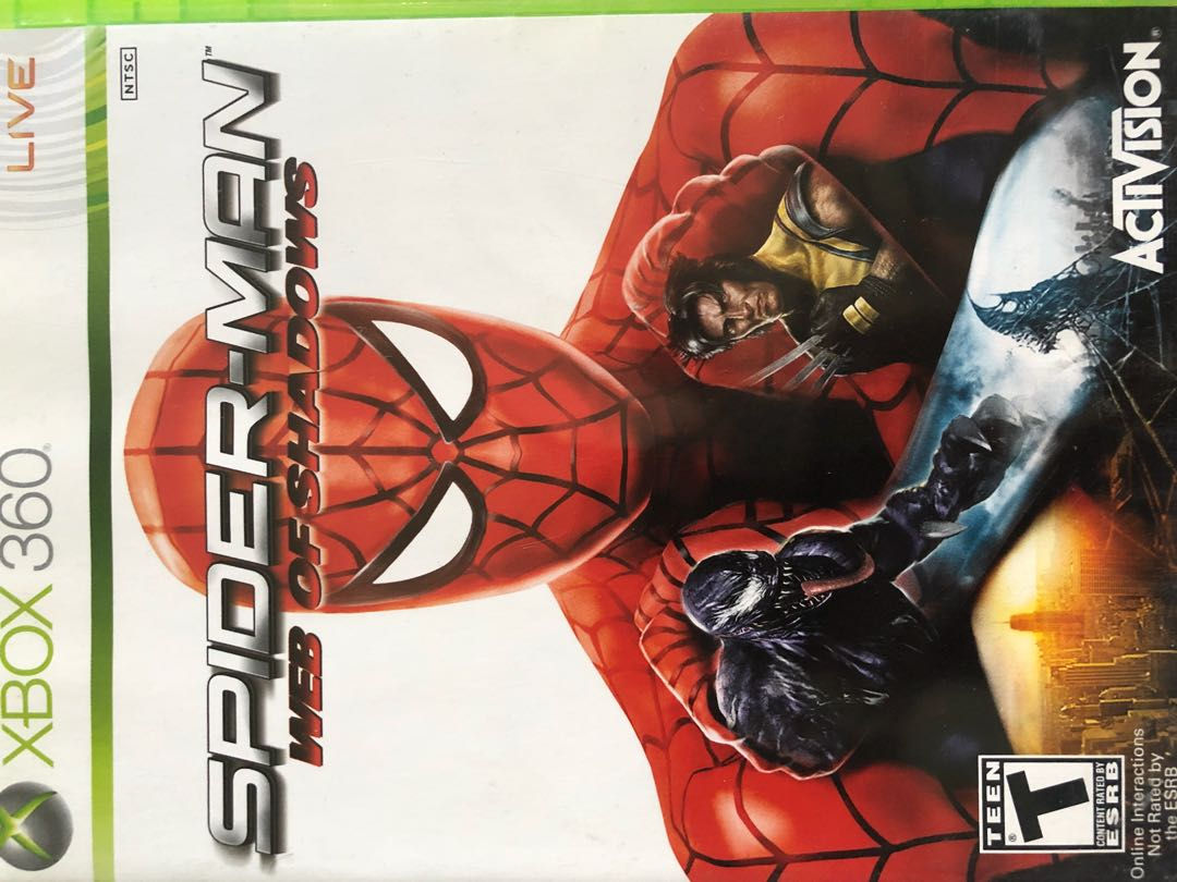 Wallpaper #x2cJAZMBSpphPi3-p6go44 Spider Man Web of Shadows Xbox360 Activision Classics