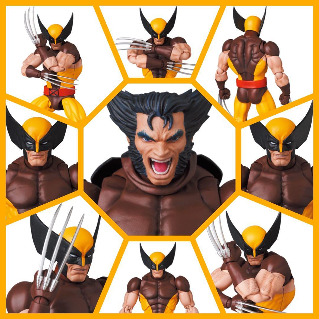 Wallpaper #QWcaCJMBSpphPi3-GMkr326 Mafex Wolverine Brown Comic Version No138 Hobbies Toys Toys