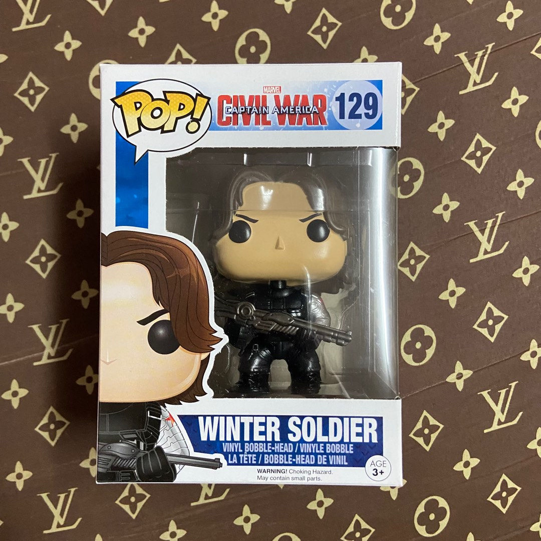 Wallpaper #_aV-OJMBVBiSkHCa5Y3h376 Winter Soldier Civil War Funko Pop Marvel Bucky Barnes Hobbies Toys