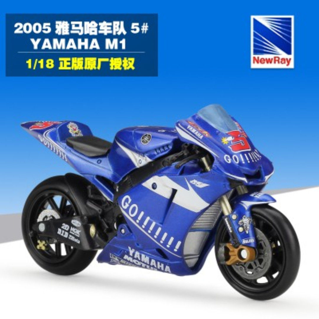 Wallpaper #6hymQJMB8JfcLg2JZvYm133 Newray 118 2005 Yamaha M1 5 Motogp Diecast Motor Model Hobbies