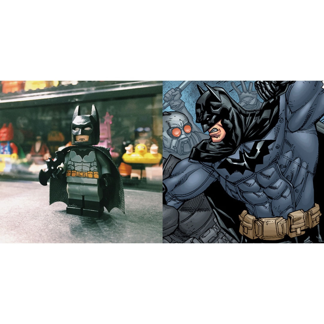 Wallpaper #fRkhLI8BtGB6xQ78SY-S13 Batman Arkham City Custom Printed Lego DC Minifigure Hobbies Toys