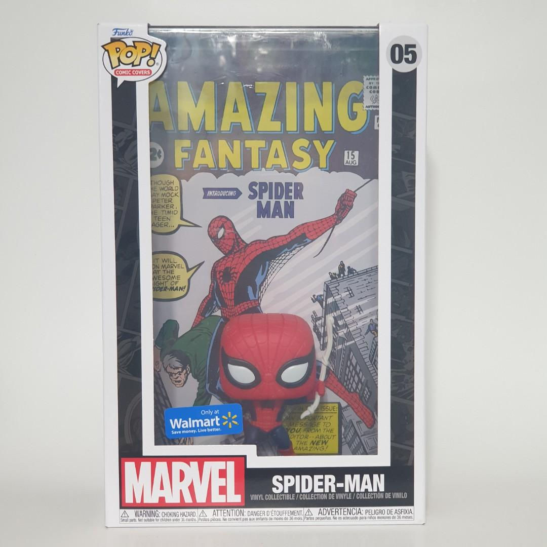 Wallpaper #Cmeq6JIBSpphPi3-jz7A264 Spider Man First Appearance Funko Pop Comic Covers Walmart Exclusive on