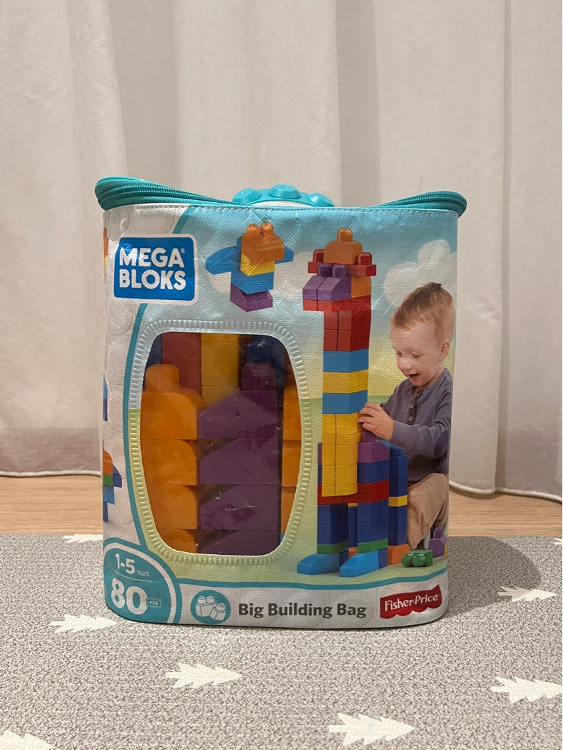 Wallpaper #634d6 Mega Bloks First Builders Big Building Bag with Big Building Blocks