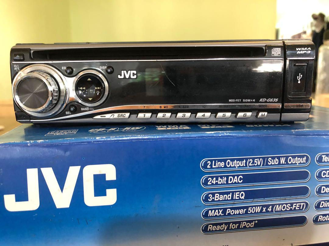Wallpaper #B2e2DJMBSpphPi3-kOCg108 Jvc Car Radio Head Unit Cd Player Usb Kd G635 Auto Accessories on