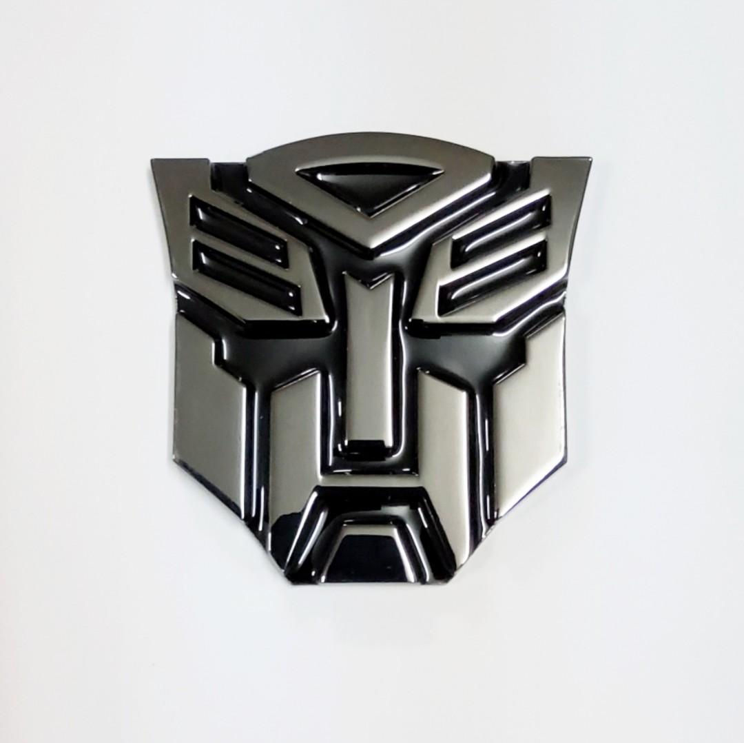Wallpaper #Mmf485IBSpphPi3-GXig5 Transformers Autobot Logo Metal Chrome 3D Emblem Car Badge Sticker