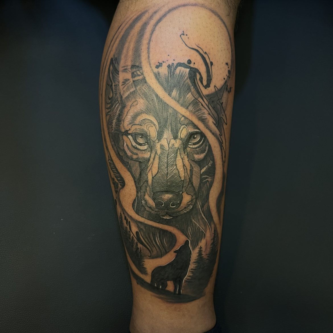 Wallpaper #4h3xLJMBlOZrFDOkhswd296 Abstract Wolf Tattoo by Mukesh Tupkar Best Tattoo Artist in Goa