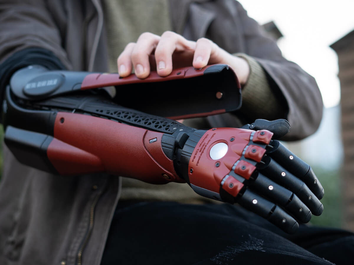 Wallpaper #EBqIT5MB1yWOL4qgrX-V56 Open Bionics X Konami Venom Hero Bionic Arm is Designed for Below Elbow
