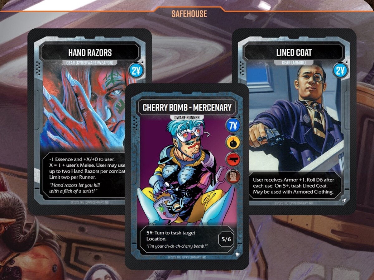 Wallpaper #8xkwAo8BtGB6xQ78z0lh9 Shadowrun Edge Zone Sixth World Upgradable Card Game is Set in 2080
