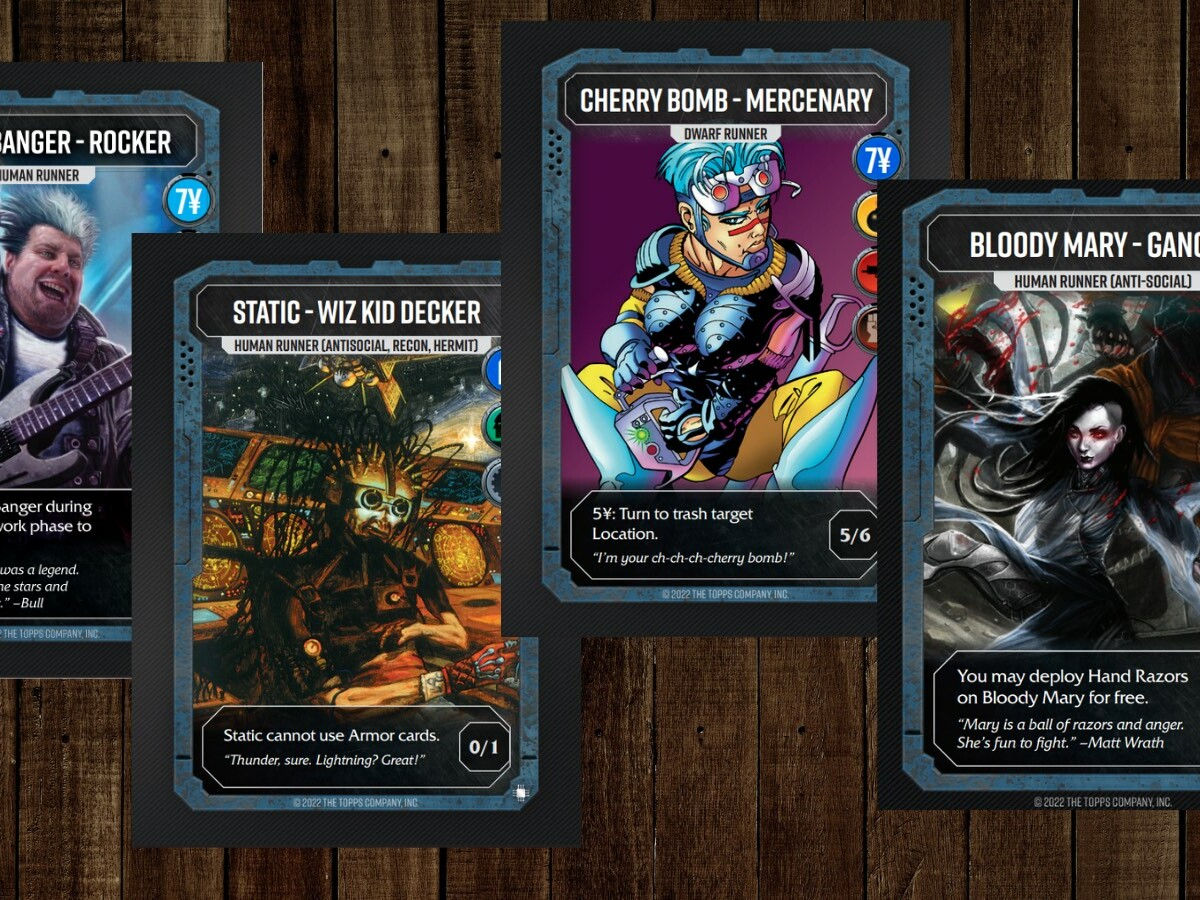 Wallpaper #CR0kLJMBlOZrFDOkVspV182 Shadowrun Edge Zone Sixth World Upgradable Card Game is Set in 2080