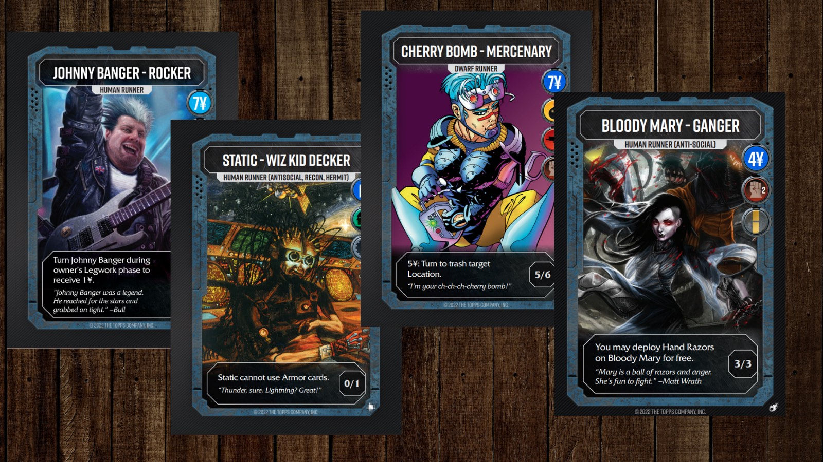 Wallpaper #8xkwAo8BtGB6xQ78z0lh10 Shadowrun Edge Zone Sixth World Upgradable Card Game is Set in 2080