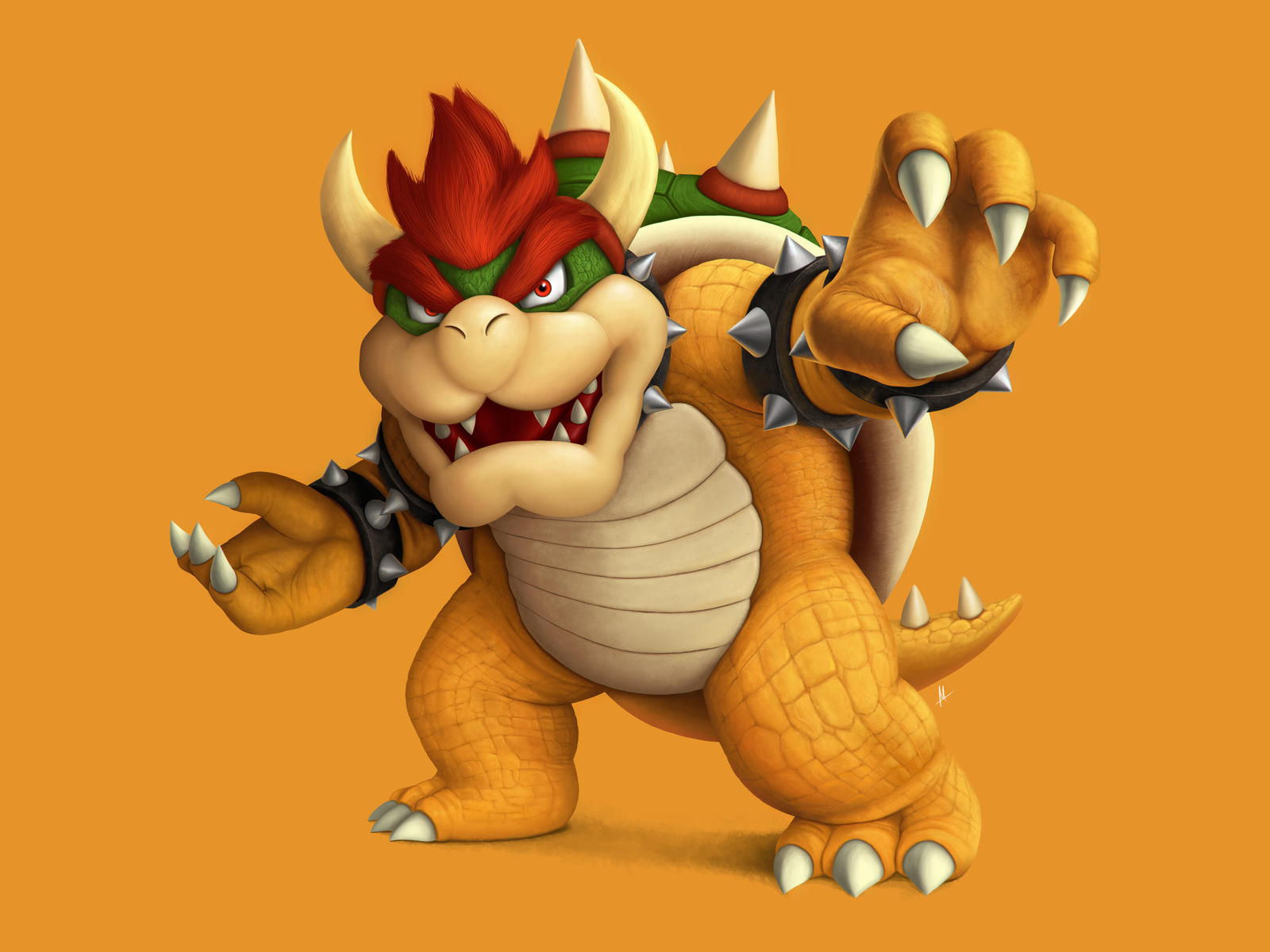 Wallpaper #8c6vJZMB71dOy6JZMRQu73 King Bowser by M Thirteen on Deviantart