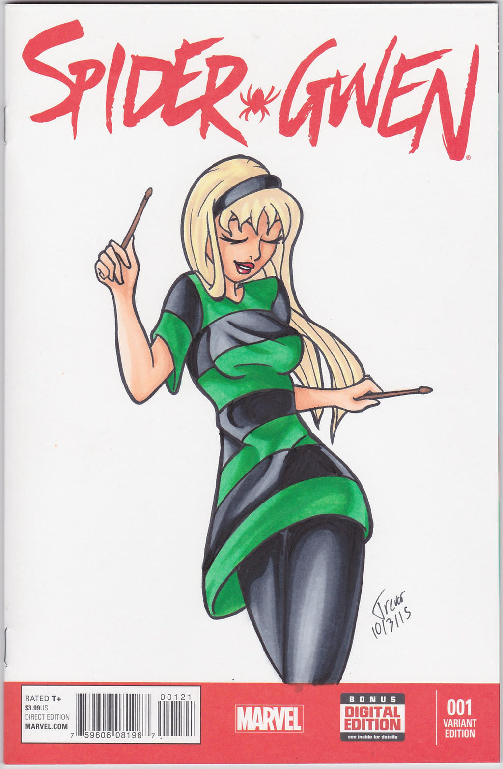 Wallpaper #AfSaOpMBKFX8bn3rEnm394 Spider Gwen Sketch Cover 2 by Klitch13 on Deviantart