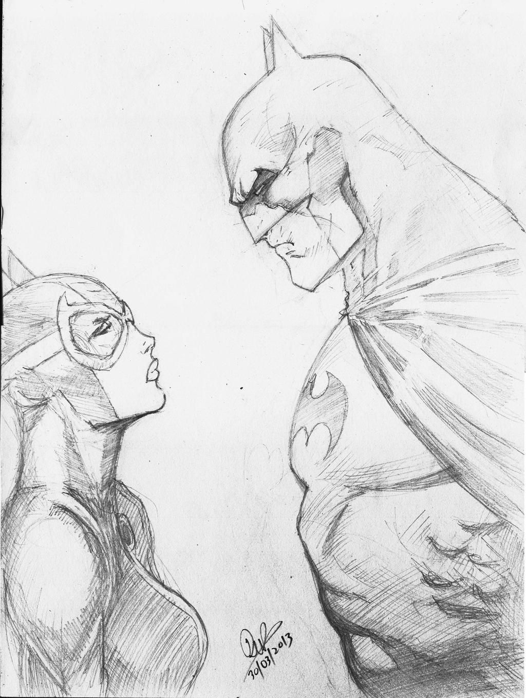 Wallpaper #xGdJ95IBSpphPi3-d4V5246 Batman and Catwoman Jim Lee Style by Dushans on Deviantart