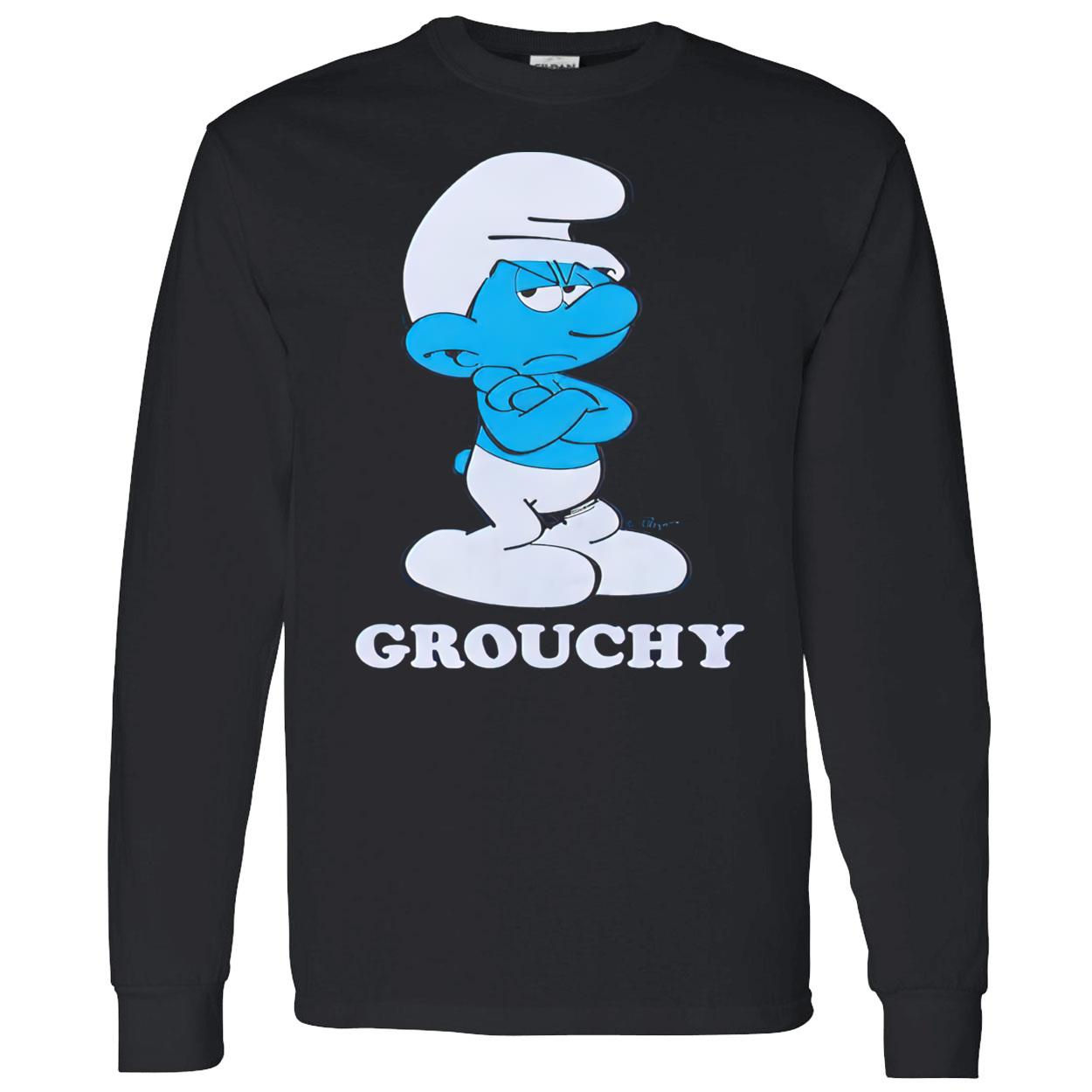 Wallpaper #jmdi6pIBSpphPi3-iEY-113 Grouchy Smurf Shirt Nouvette