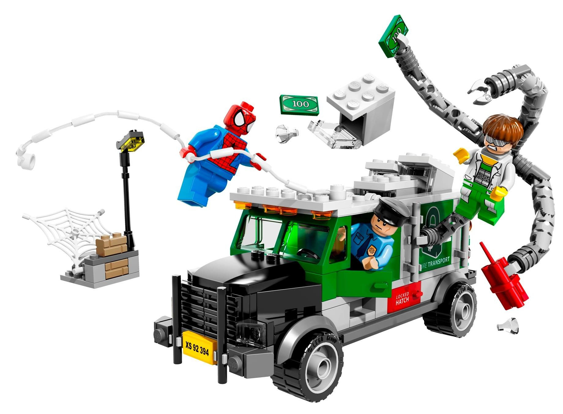 Wallpaper #Zrgr2pIBJvJKYCmE8vAv308 Lego Marvel 2014 Doc Ocks Truck Heist 76015 Set Photos Preview