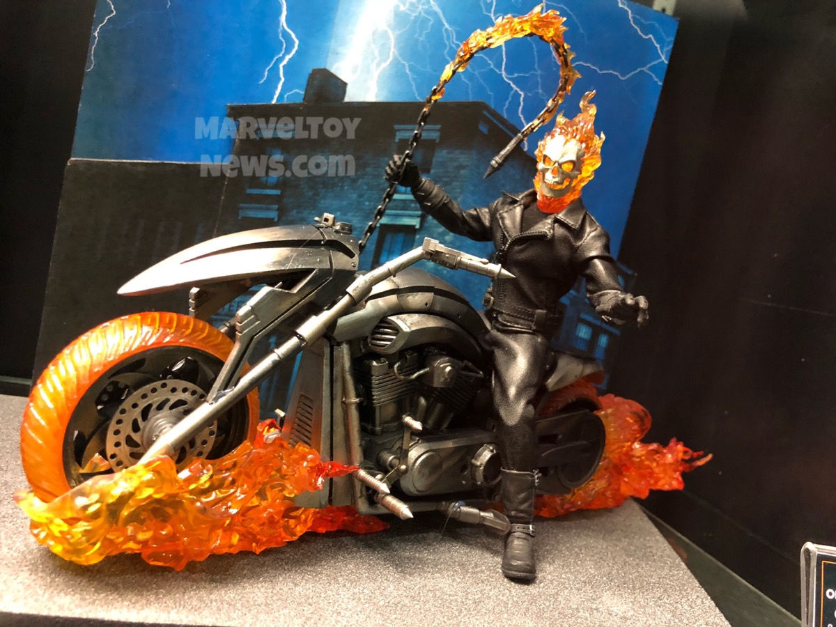 Wallpaper #g_TPOpMBKFX8bn3rq3n_55 Toy Fair 2019 Mezco One12 Collective Ghost Rider Motorcycle