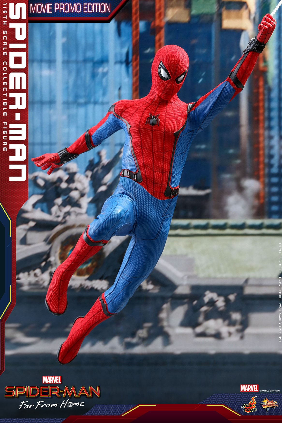 Wallpaper #E2ilGZMBSpphPi3-IBg4168 Hot Toys Movie Promo Spider Man Reissue 16 Figure Marvel Toy News