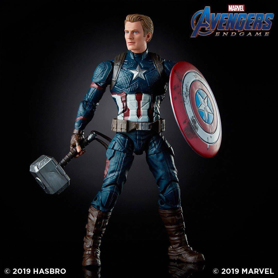 Wallpaper #LHOfgo4BFI5NbQks2xlx34 Walmart Exclusive Marvel Legends Endgame Captain America Mjolnir