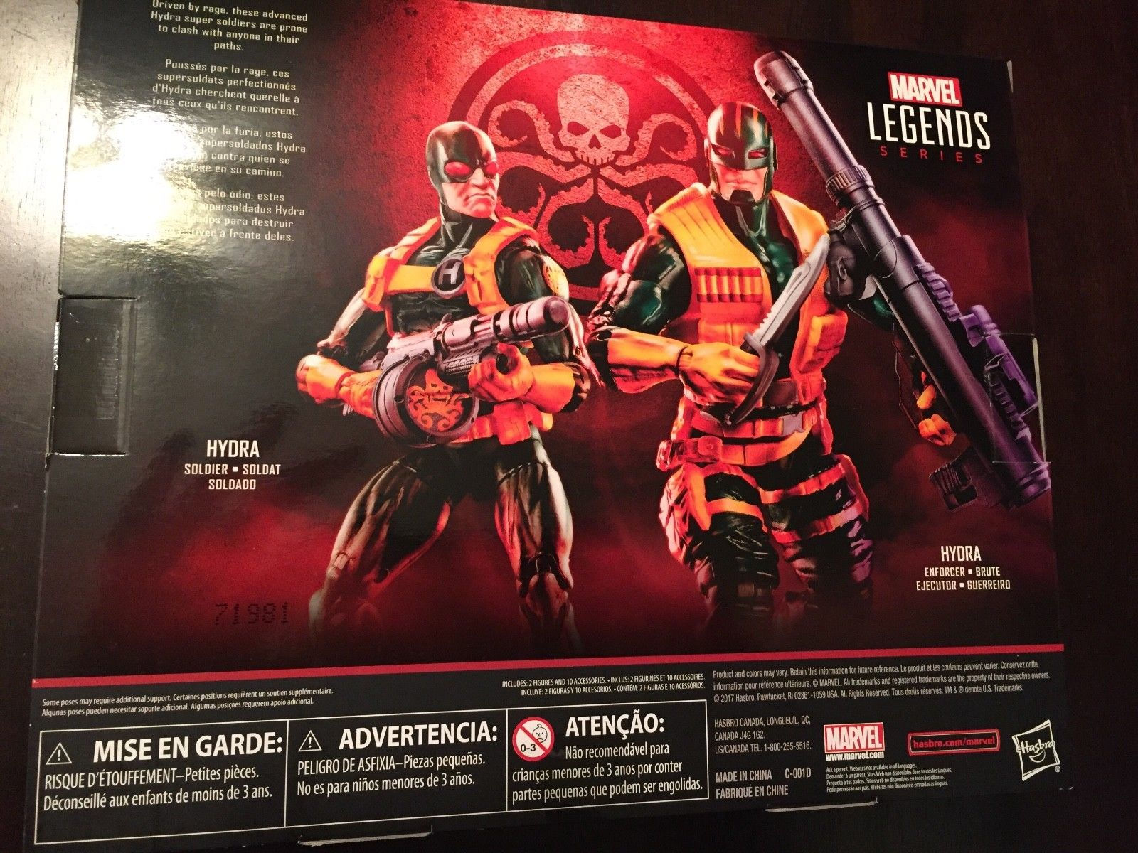 Wallpaper #e2cOBpMBSpphPi3-b78W255 Marvel Figure Action Soldier Hydra 5 Series Legends