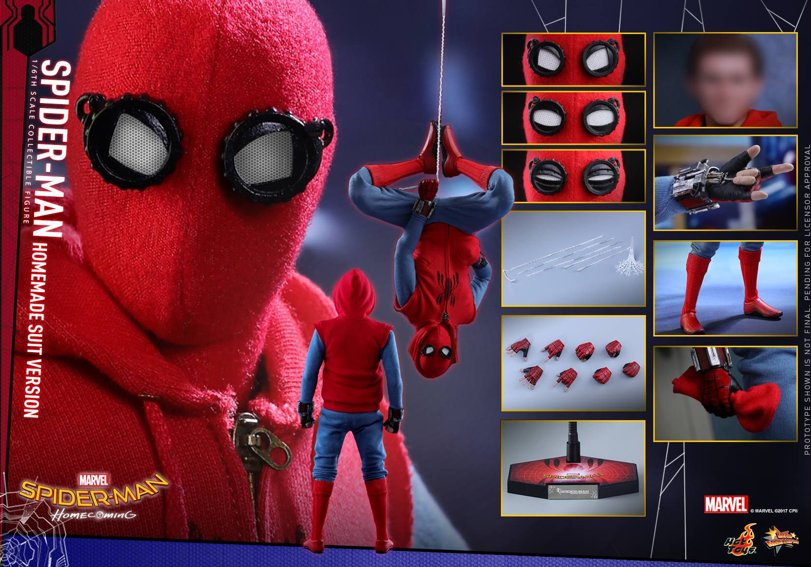 Wallpaper #_xnAIo8BtGB6xQ787oJE58 Hot Toys Spider Man Homecoming Homemade Suit Figure Pre Order Marvel