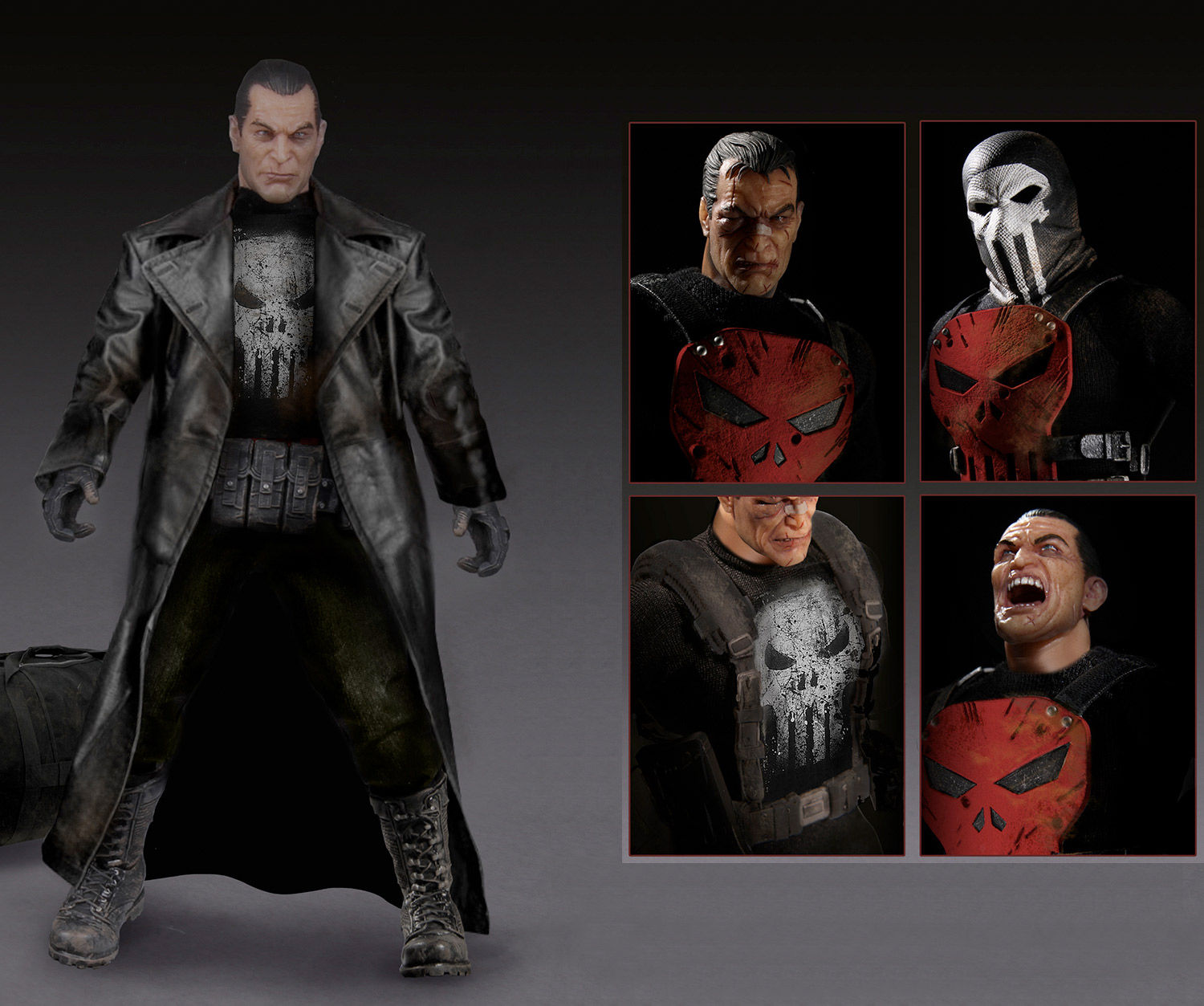 Wallpaper #KEC6L5MBJhL2WPbaNL4t205 Mezco Punisher One12 Collective Figure Up for Order Marvel Toy News