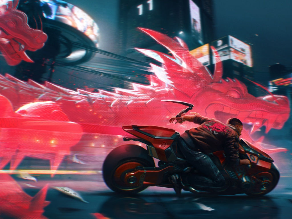 Wallpaper #uH0K8o4Bnwiau_P6_Aoo43 Cyberpunk 2077 Wallpaper 4K Dragon Boat Festival