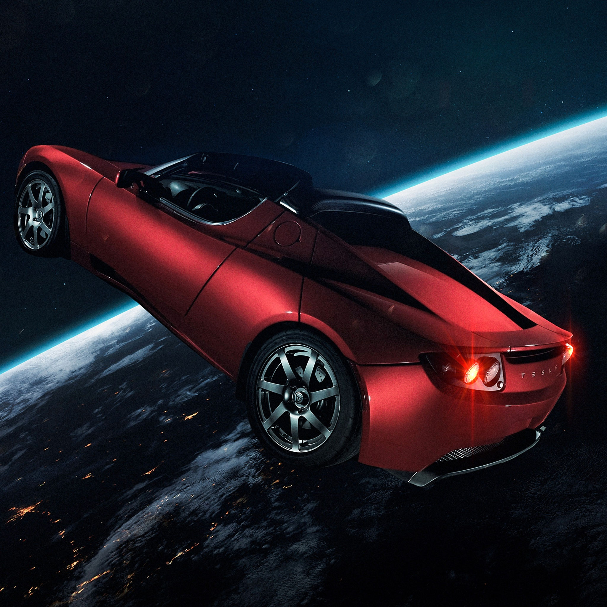 Wallpaper #uPu7hJcBx-Hc5Y20Wq__8 Tesla Roadster V Kosmose