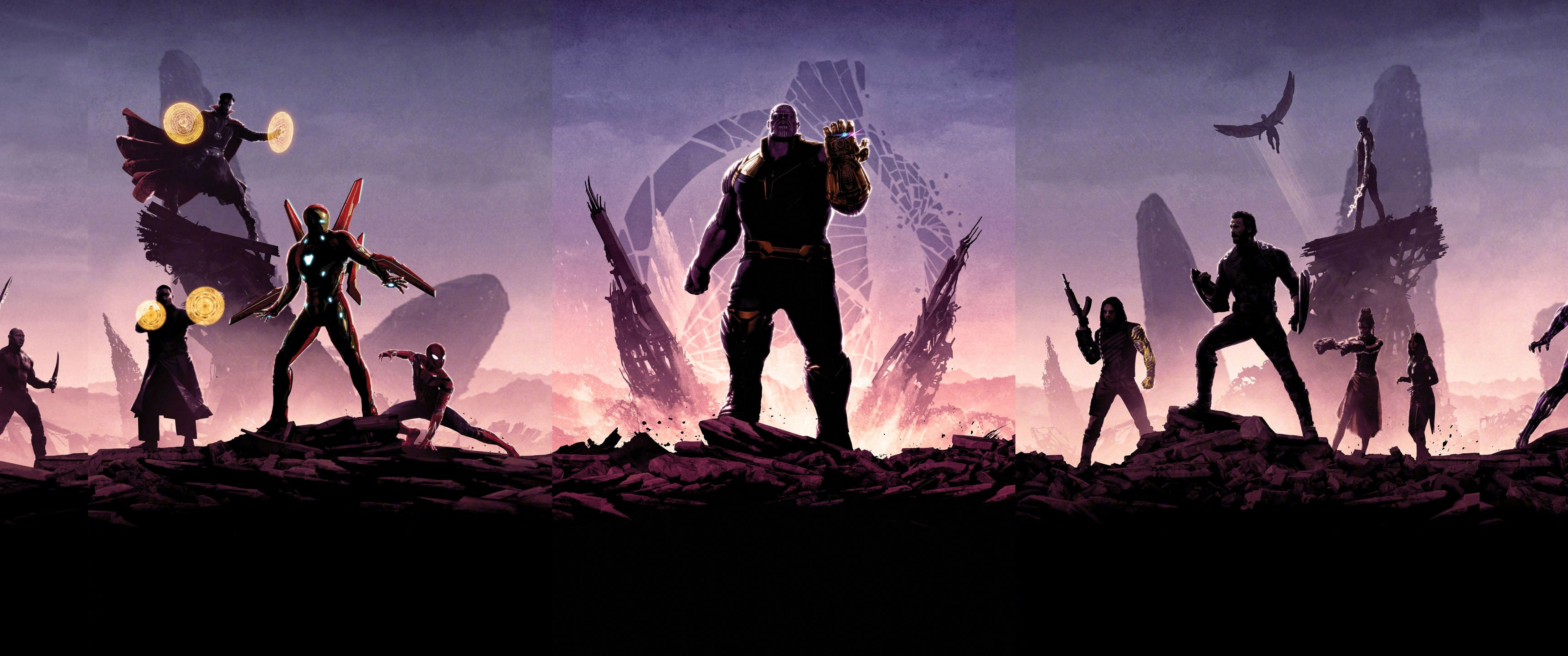 Wallpaper #kWfv-pIBSpphPi3-RJIg280 Avengers Endgame Wallpaper 4K Avengers Infinity War Thanos