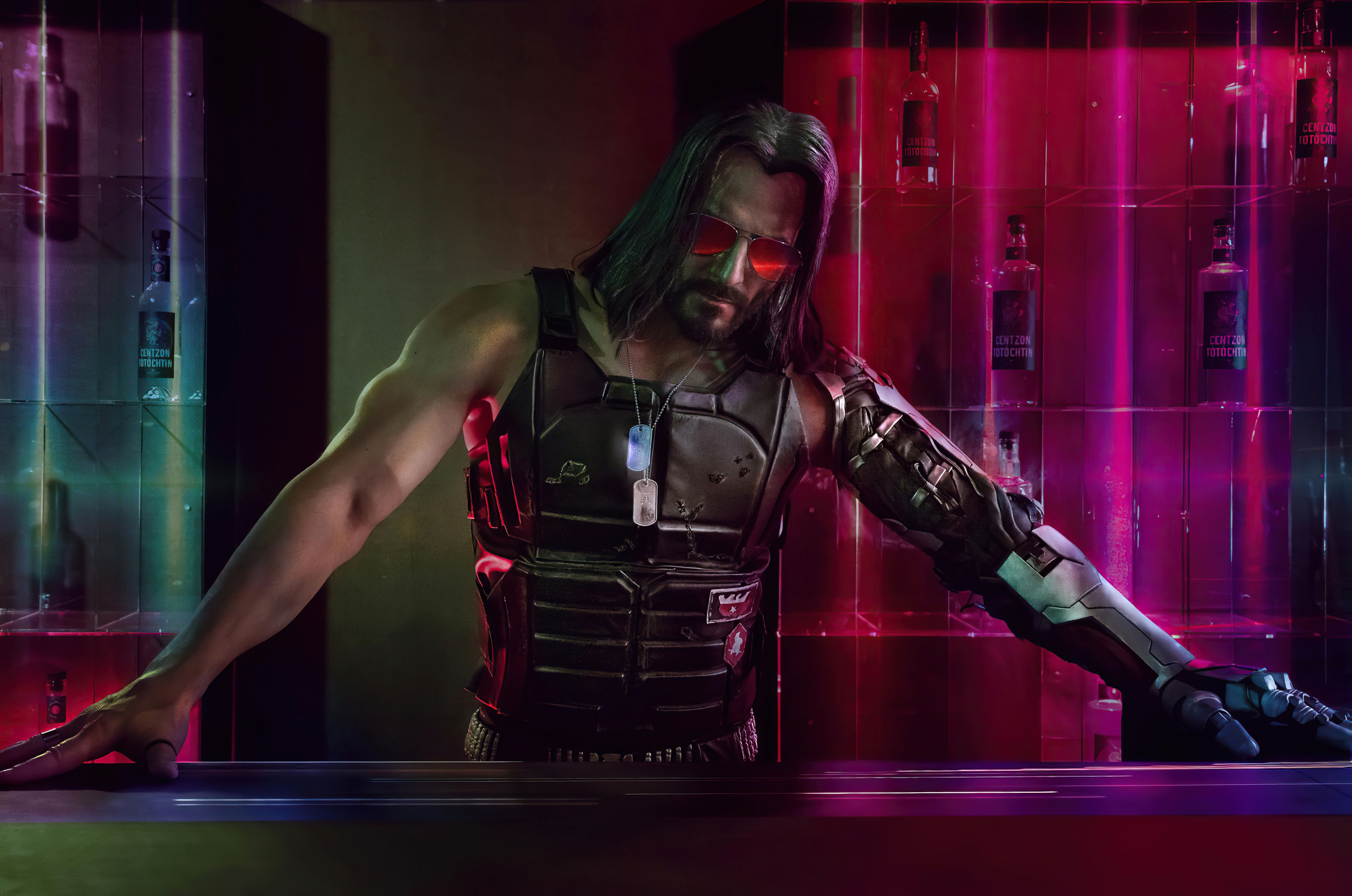 Wallpaper #rGeq_ZIBSpphPi3-Epyl22 Johnny Silverhand Wallpaper 4K Keanu Reeves Cyberpunk 2077