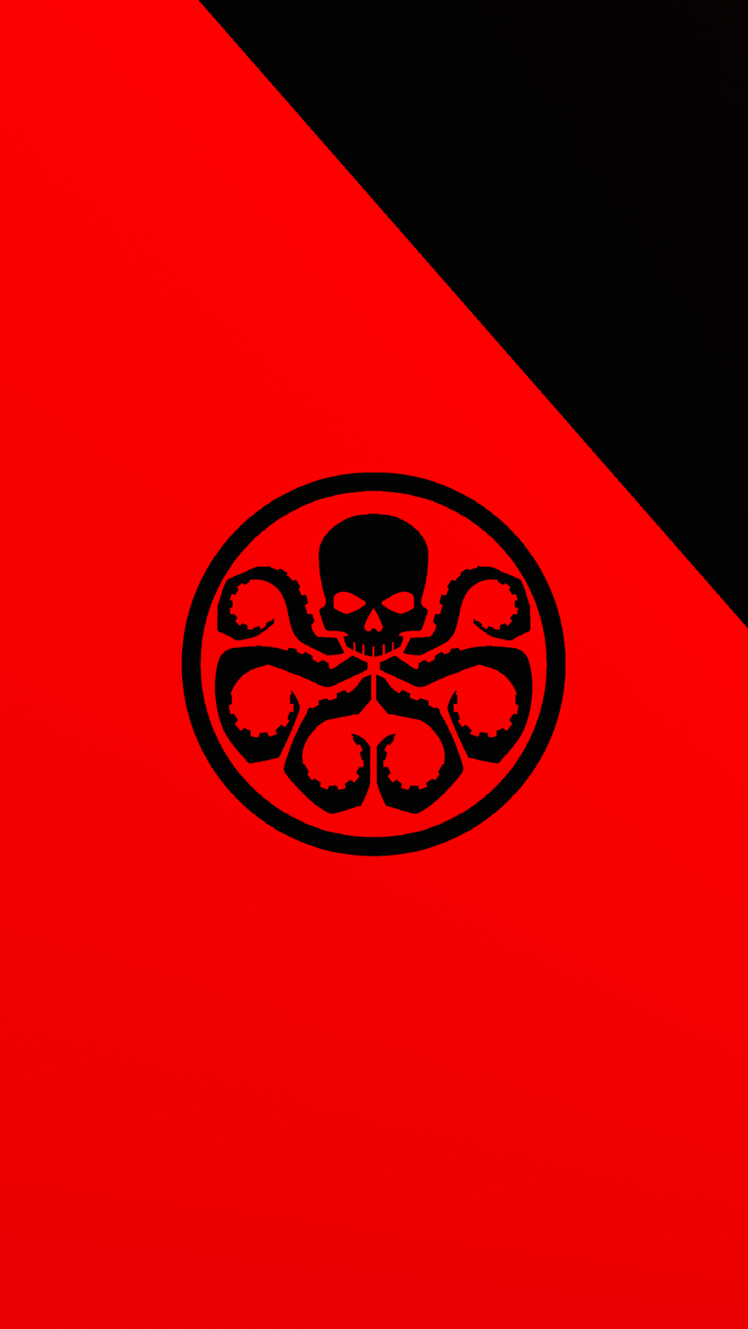 Wallpaper #0X3N844Bnwiau_P6Mg3n33 Hydra Wallpaper 4K Logo Marvel Comics