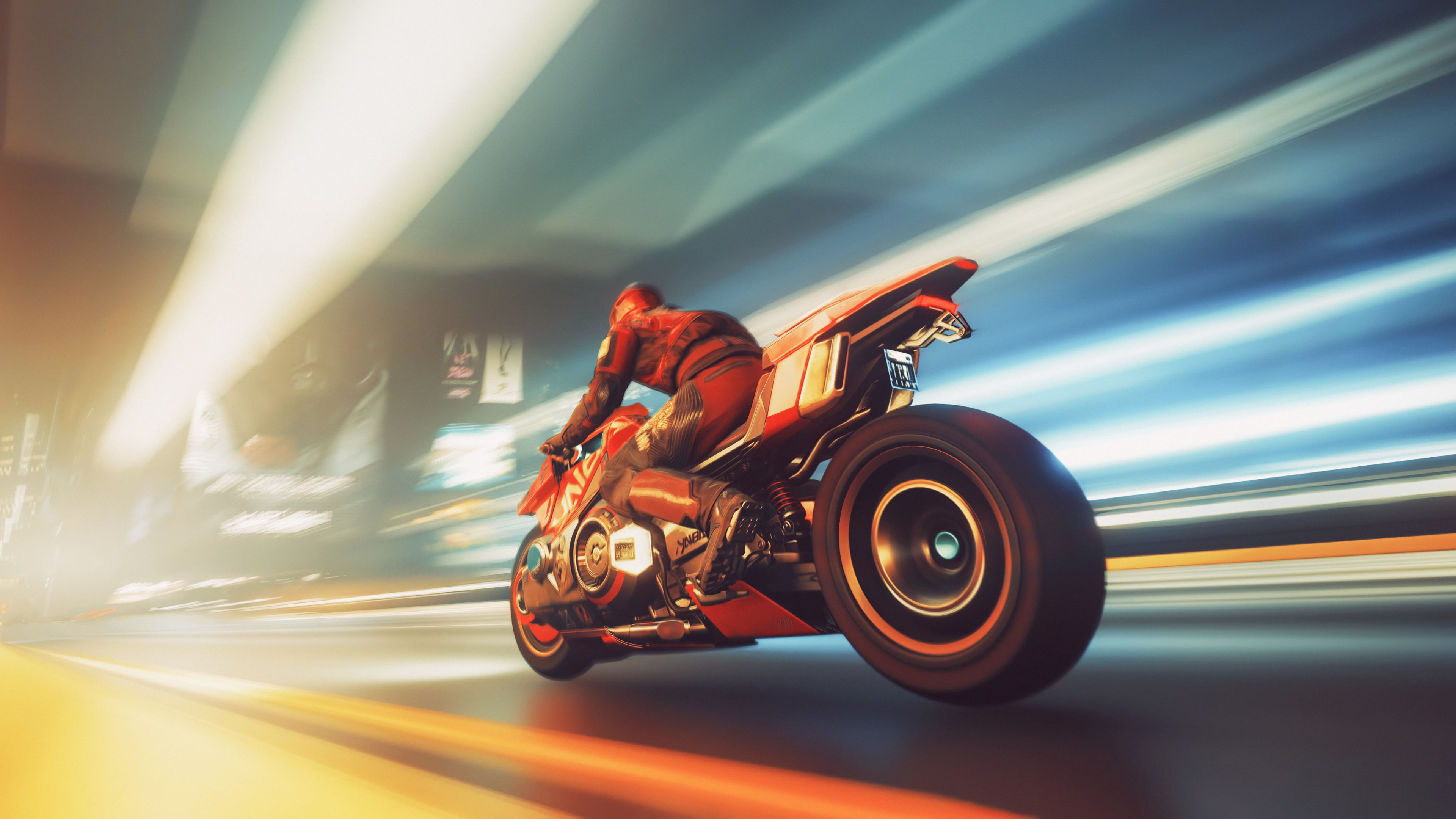 Wallpaper #JX2c9I4Bnwiau_P6bhAt42 Yaiba Kusanagi Ct 3x Wallpaper 4K Cyberpunk 2077 Cyberpunk Bike