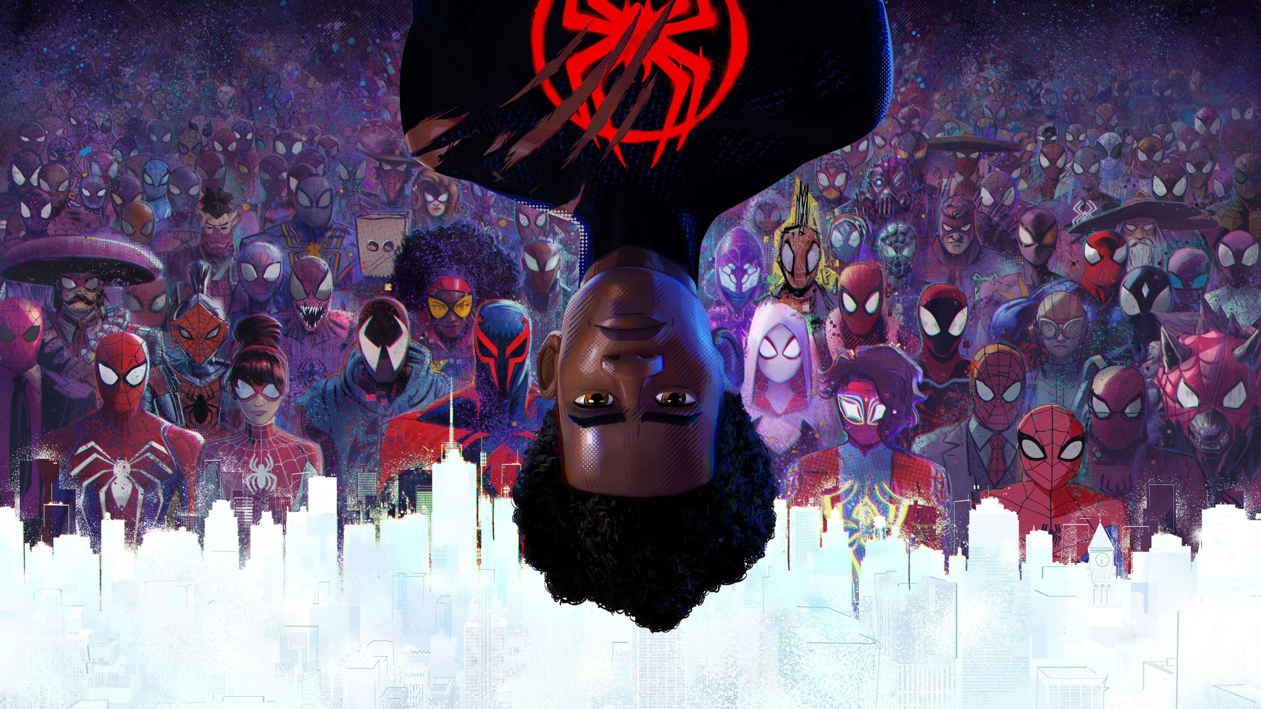 Wallpaper #sAMlZZMBpyOg8YnE09h4142 Spider Man Across the Spider Verse Wallpaper 4K Miles Morales