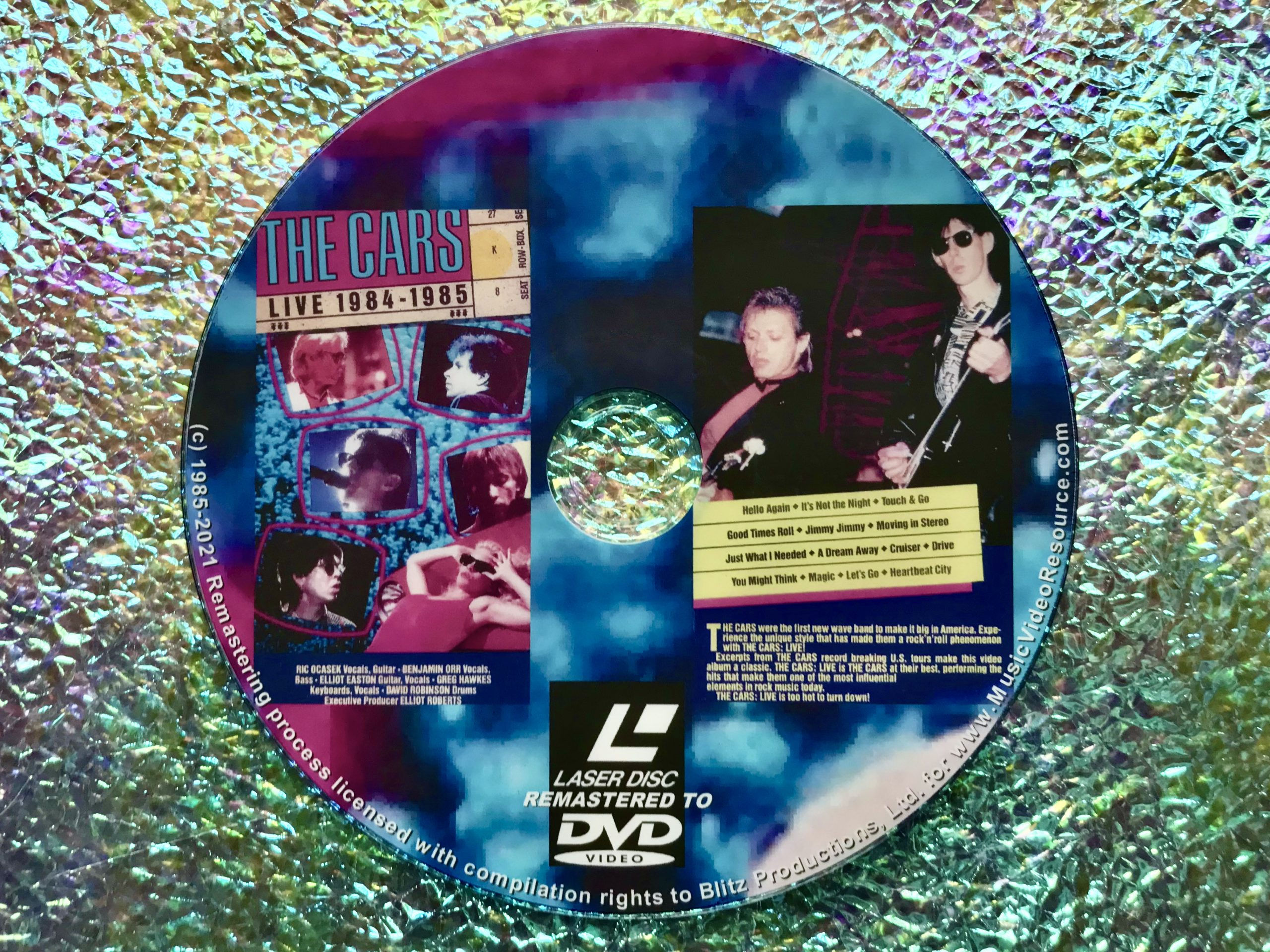 Wallpaper #SgN1ZZMBpyOg8YnEKtmO247 The Cars Live 1984 1985 1985 Remastered from Laserdisc to Dvd Ric