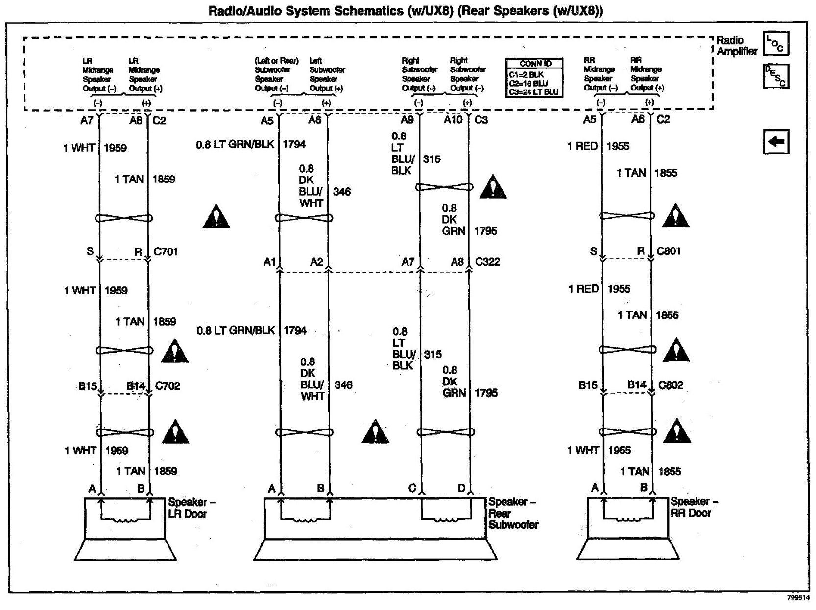 Wallpaper #Ev_zaJMB3lSXT3zUDuUT177 I Need the Color Code Wiring Diagram for the Raido for 2002 Cadilac