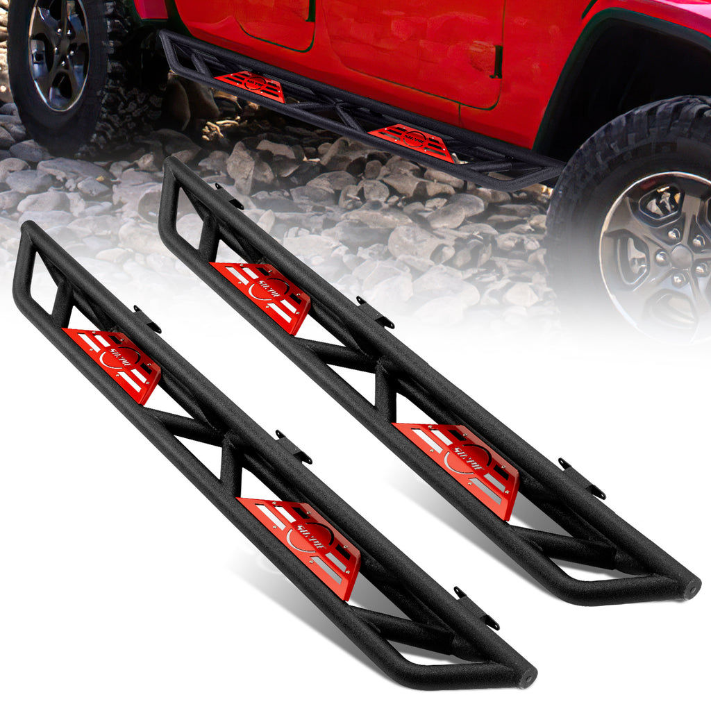 Wallpaper #4664c Mopar Factory Sahara Side Steps for 18 Up Jeep Wrangler Jl Unlimited