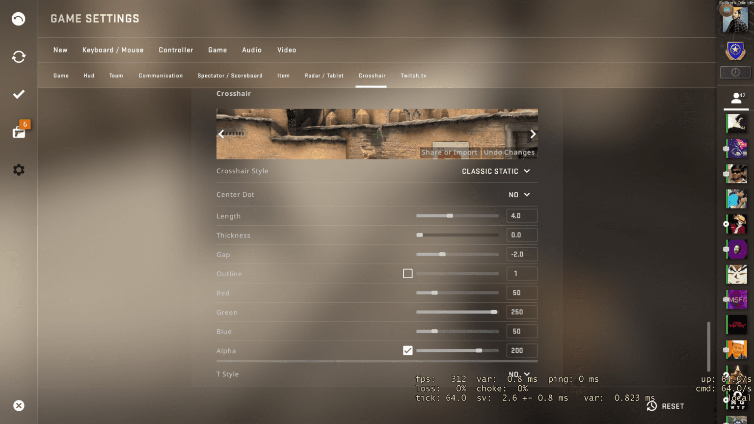 Wallpaper #l2cN9JIBSpphPi3-W3hs268 Crosshair Menus Upgraded in the New Csgo Update Talkesport