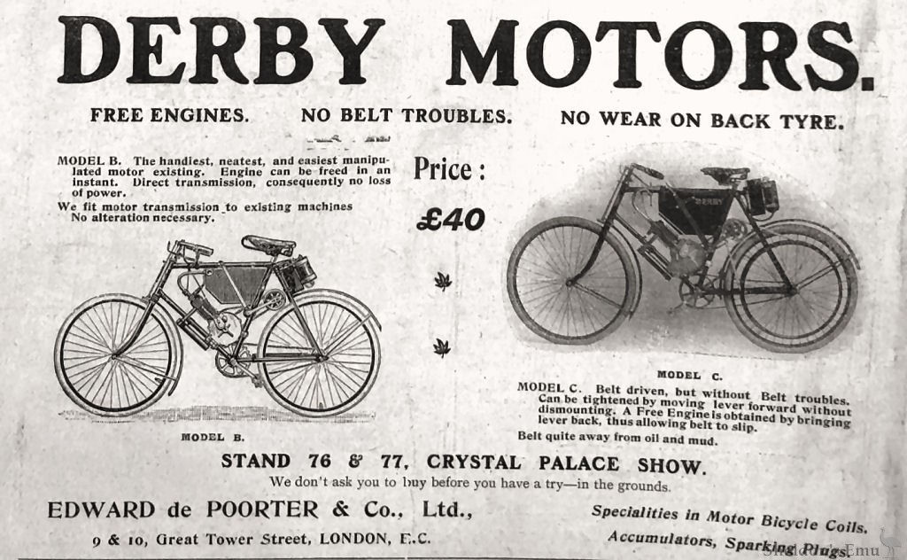Wallpaper #v7hw2pIBJvJKYCmEjfFq87 Derby Models B and C 1902 Crystal Palace Show