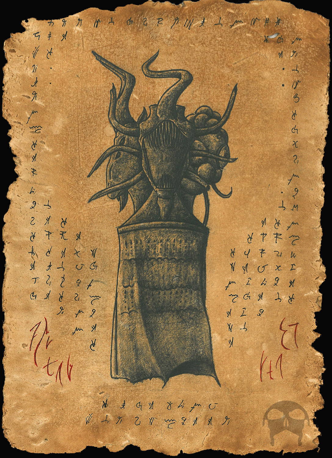 Wallpaper #uwMnZJMBpyOg8YnEDtaL254 Mythos Artifact Mask of Hayama Prospero House Publishing