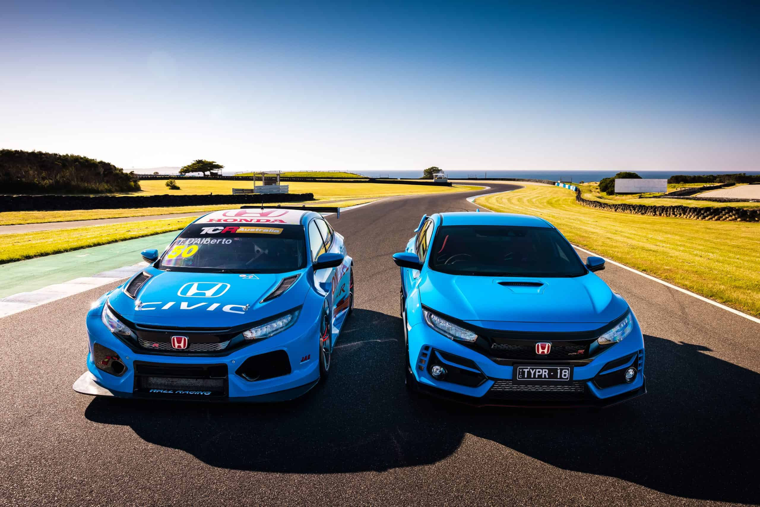 Wallpaper #8H3a9I4Bnwiau_P6ohBA17 Honda Civic Type R Tcr Turns Racing Blue for 2021 Tcr Australia