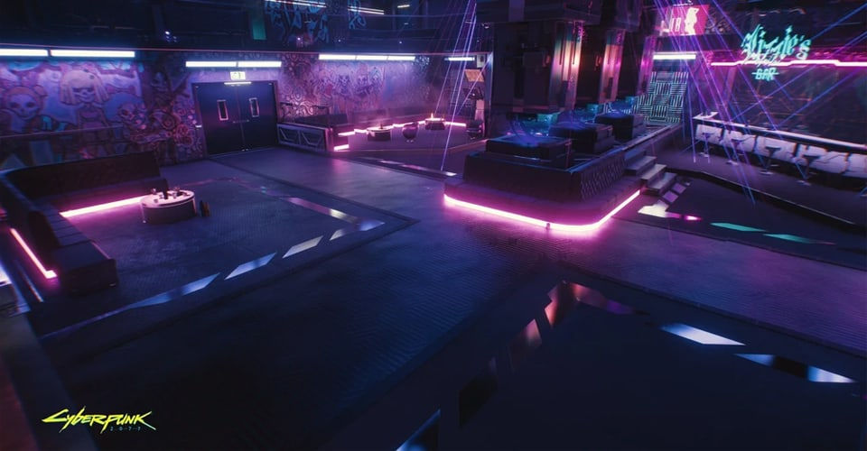Wallpaper #brgy3ZIBJvJKYCmEnf-H336 Lizzies Bar Location in Cyberpunk 2077 Player Assist Game Guides
