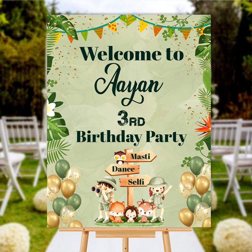 Wallpaper #PDHeNZMB5zzyi_yYylio2 Personalised Birthday Party Welcome Board Kids Birthday Sign Board