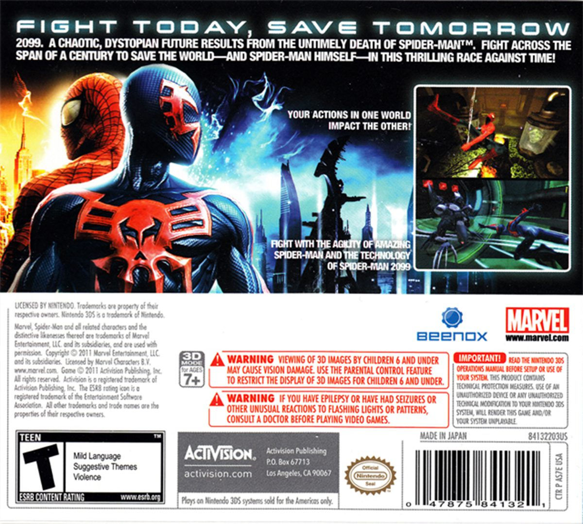 Wallpaper #5otrdJcBcm9NJah-XnVK17 Spiderman Edge of Time Gameplanet