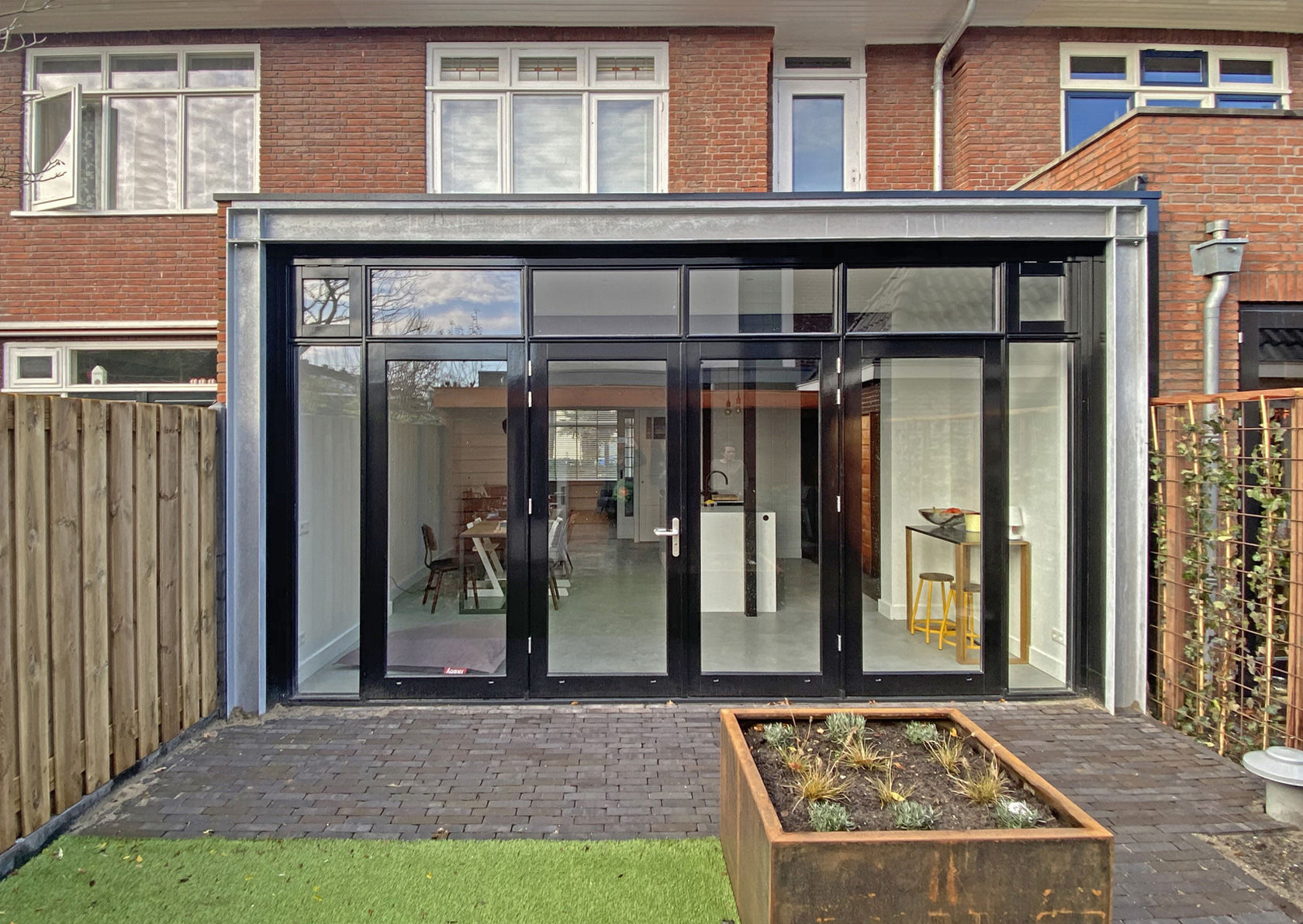 Wallpaper #HuoLVJMBlwTYPL182gtT148 Aanbouw Woning Met Stalen Frame Id Archtiectuur